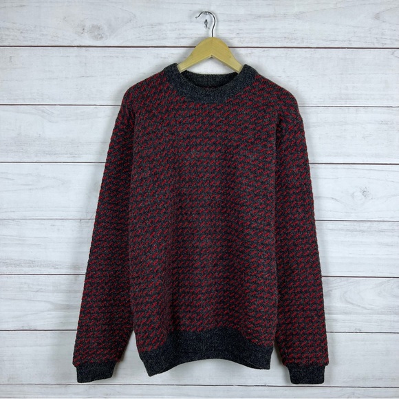 Vintage L.L. Bean Norway Wool Sweater Large
